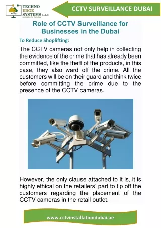 cctv surveillance dubai