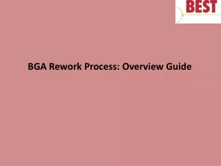 bga rework process overview guide