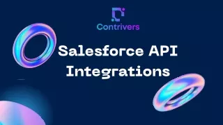 Salesforce API Integrations
