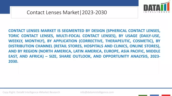 contact lenses market 2023 2030