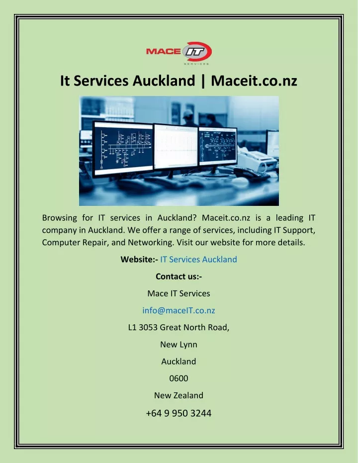 it services auckland maceit co nz