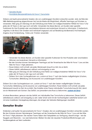 inhaltsverzeichnis