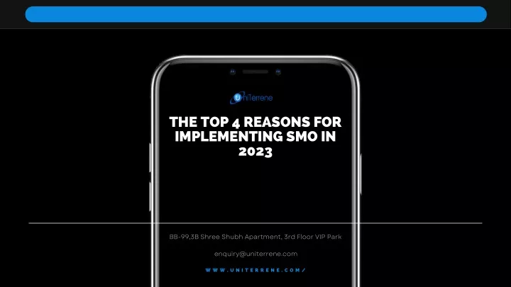 the top 4 reasons for implementing smo in 2023