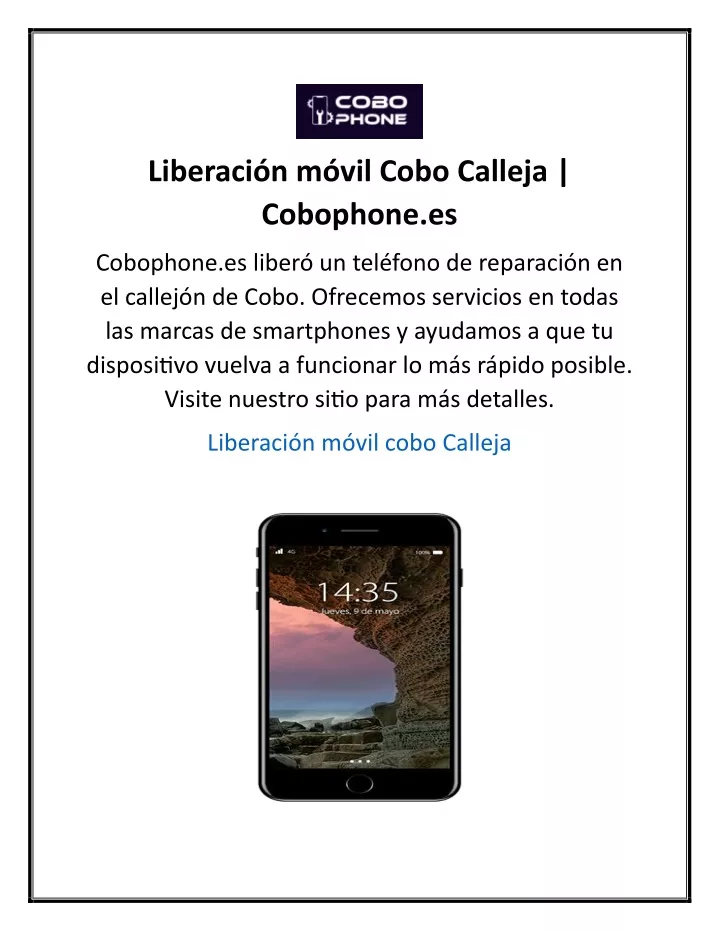 liberaci n m vil cobo calleja cobophone es