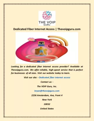 dedicated fiber internet access thevoipguru com
