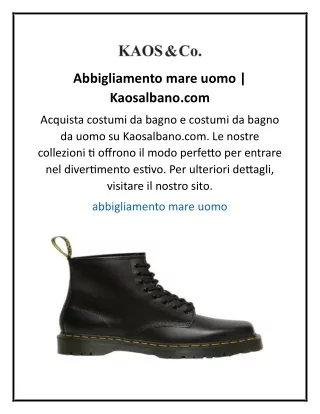 abbigliamento mare uomo kaosalbano com
