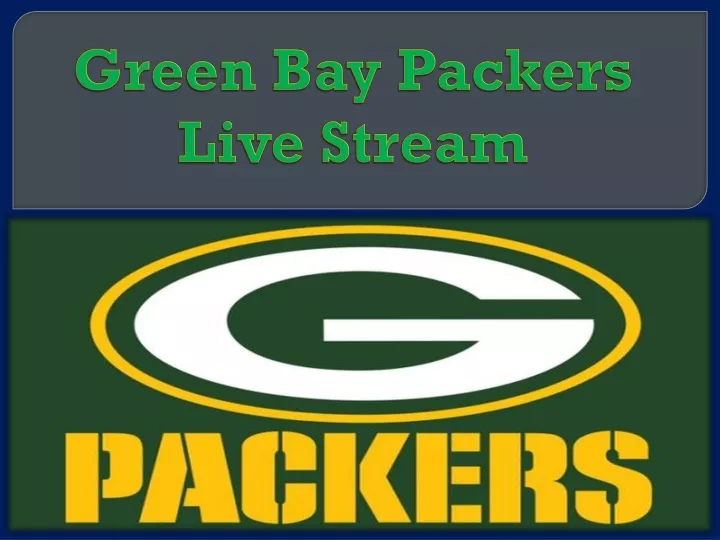 green bay packers live stream