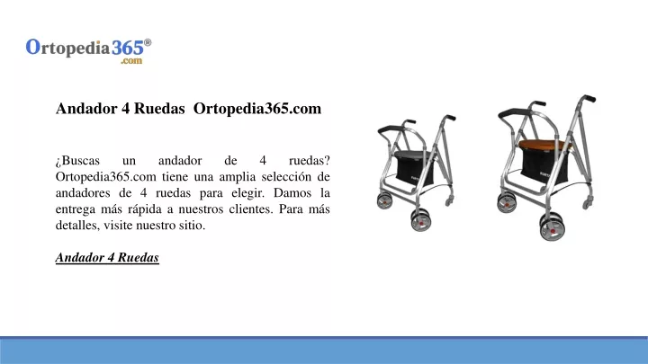 andador 4 ruedas ortopedia365 com
