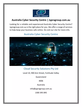 australia cyber security centre jypragroup com au