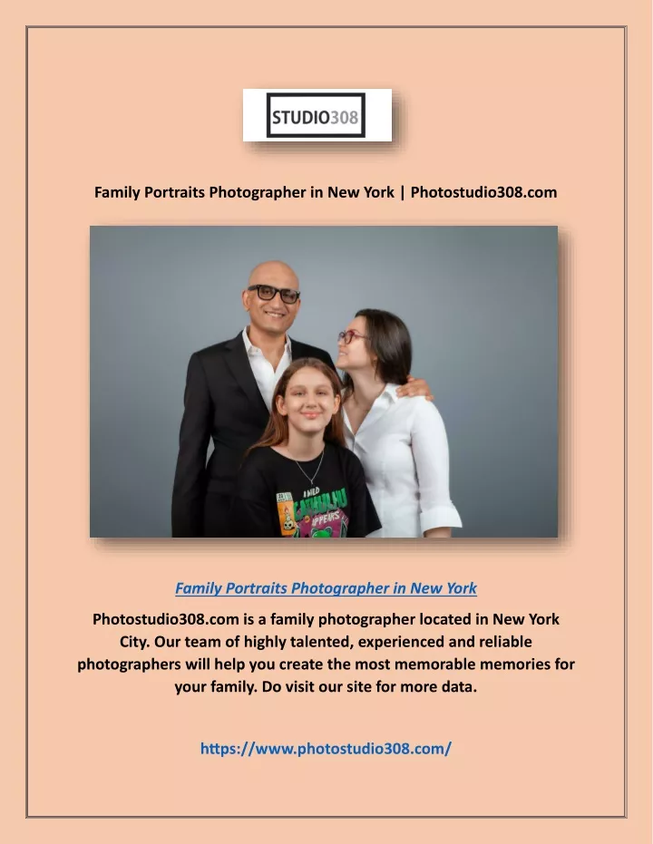 family portraits photographer in new york