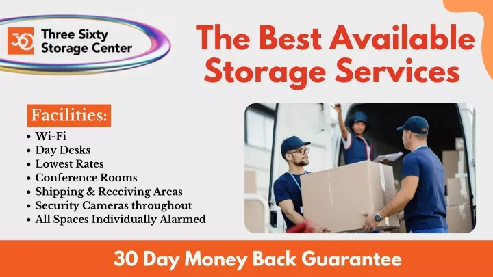 the best available storage services