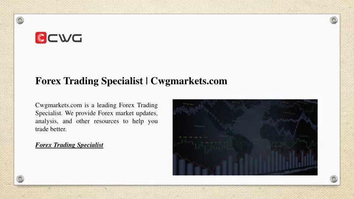 forex trading specialist cwgmarkets com