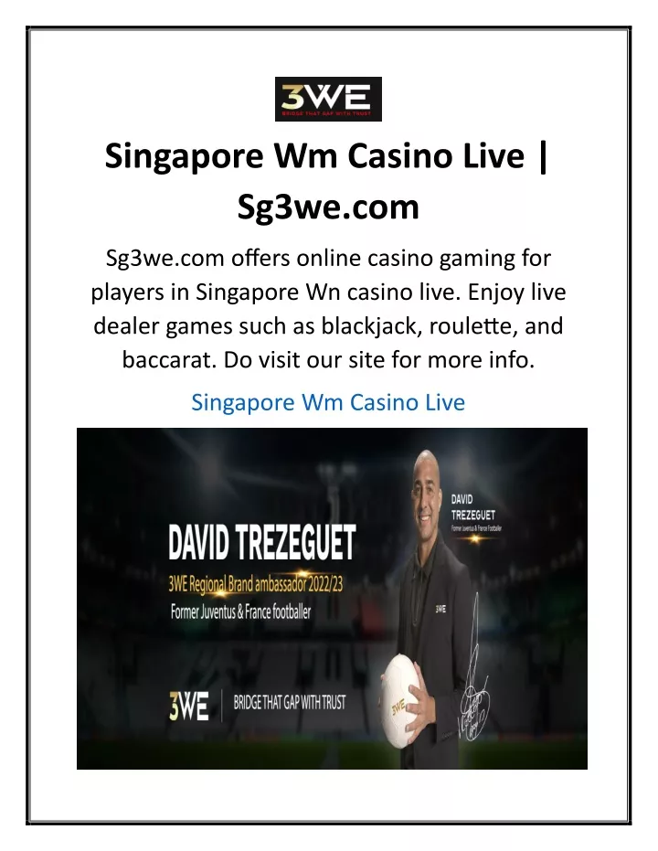 singapore wm casino live sg3we com