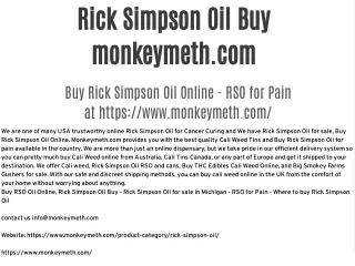 rick simpson oil buy monkeymeth com