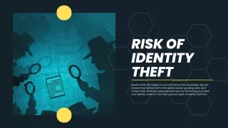 Risk of identity theft