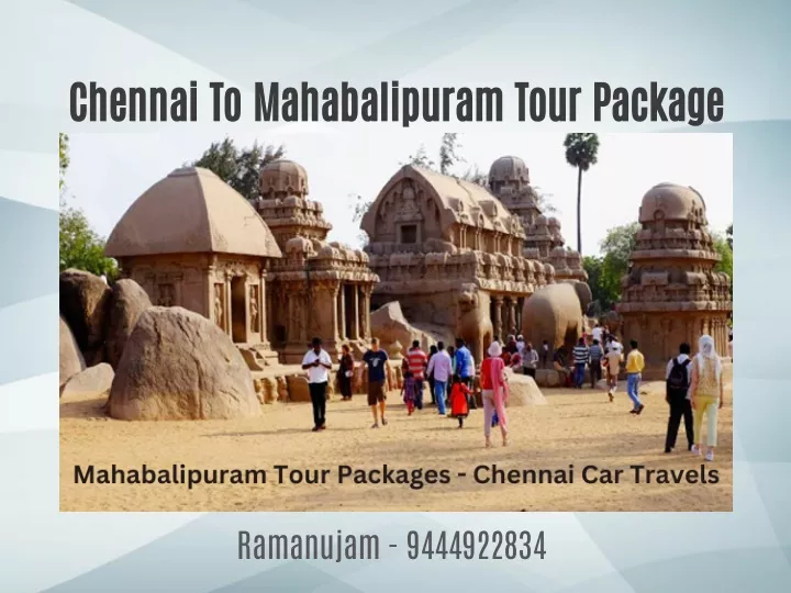 chennai to mahabalipuram tour package