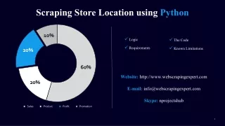 scraping store location using python