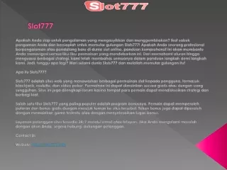 slot777