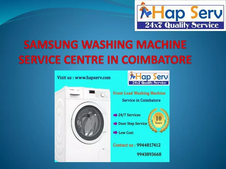 samsung washing machine service centre in coimbatore