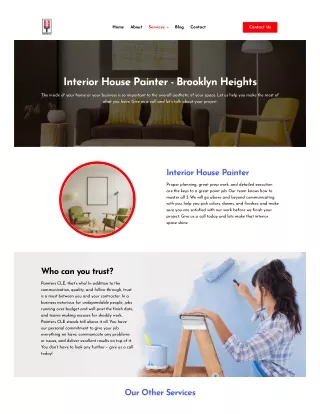 Interior House Painter Brooklyn Heights - Painters CLE |