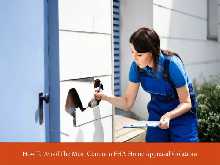 how to avoid the most common fha home appraisal