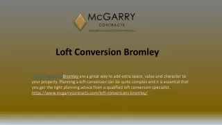 Loft Conversion Bromley