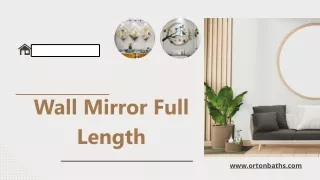 Wall Mirror Full Length