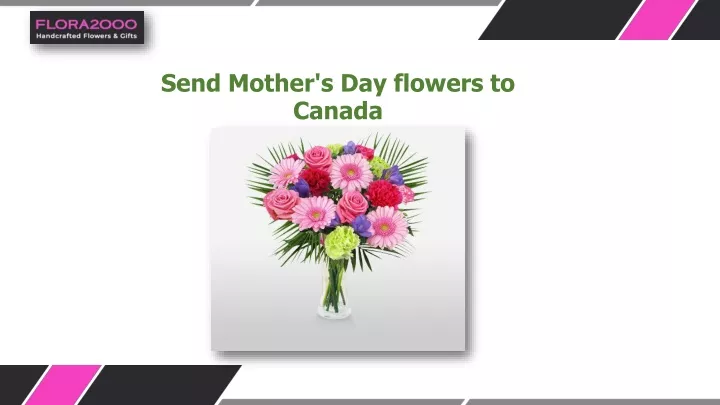 send mother s day flowers to canada