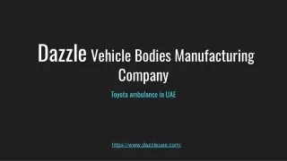 Cruiser petrol ambulance for sale UAE