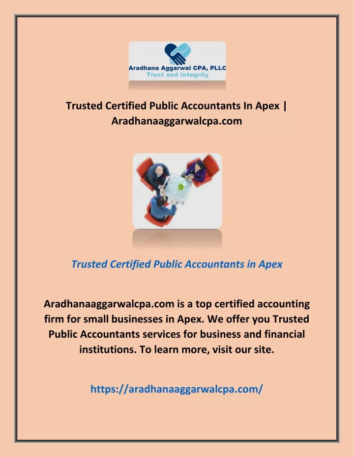 trusted certified public accountants in apex