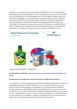 Ethyl Benzene Market