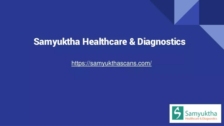 samyuktha healthcare diagnostics