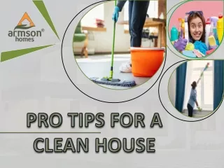 Pro Tips for a Clean House | Armson Homes