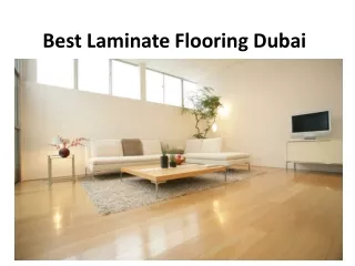 Best Laminate Flooring Dubai