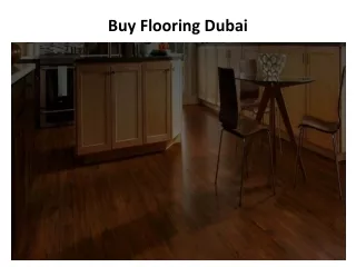Buy Flooring in Dubai
