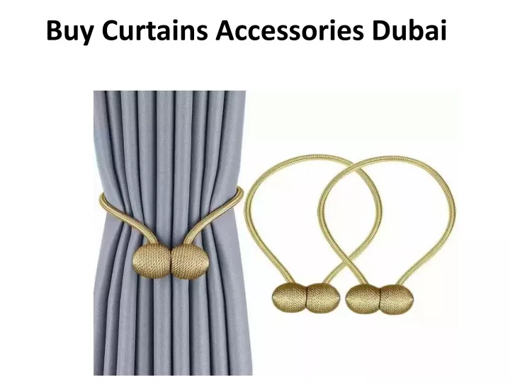 buy curtains accessories dubai