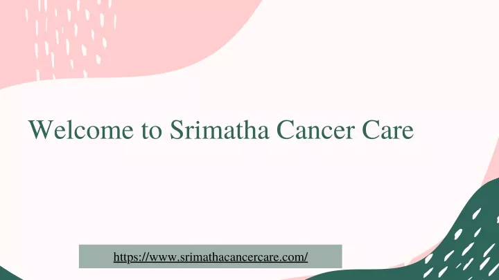 welcome to srimatha cancer care
