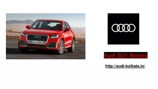 audi suv models