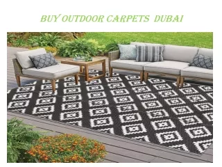 Buy Outdoor Carpets in Dubai