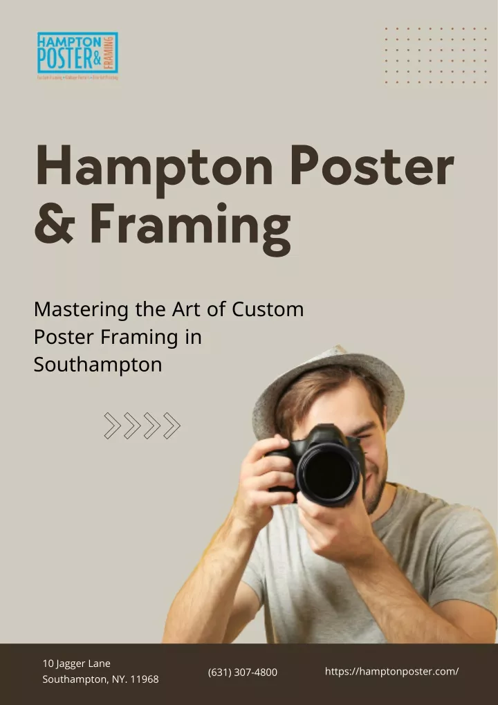 hampton poster framing