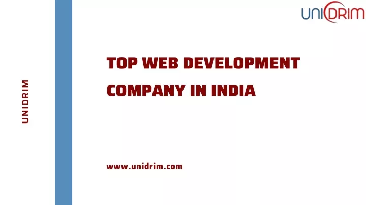 top web development company in india