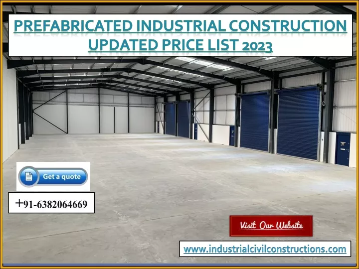 prefabricated industrial construction updated