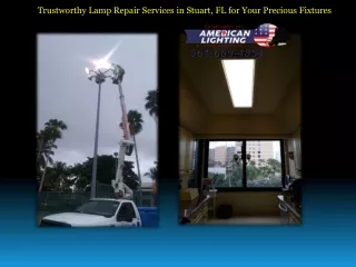 trustworthy lamp repair services in stuart