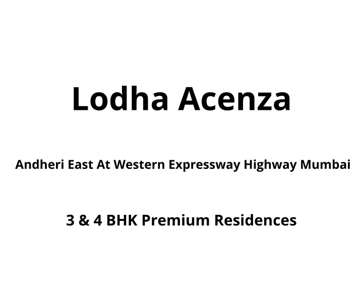 lodha acenza