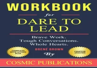 PDF Workbook: Dare to Lead by Brené Brown: Brave Work. Tough Conversations. Whol