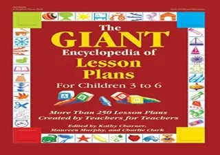 PDF The Giant Encyclopedia of Lesson Plans for Children 3 to 6 (GR-18345) ipad