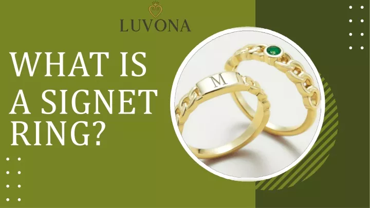 what is a signet ring
