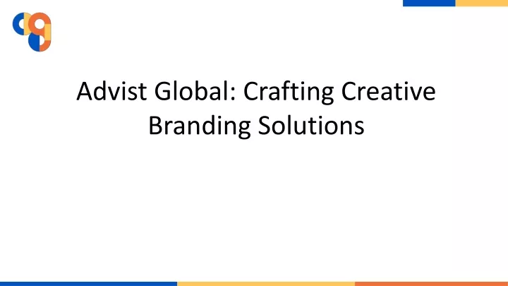 advist global crafting creative branding solutions
