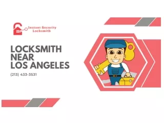 Instant Security Locksmith - Auto Locksmith Los Angeles