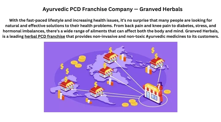 ayurvedic pcd franchise company granved herbals